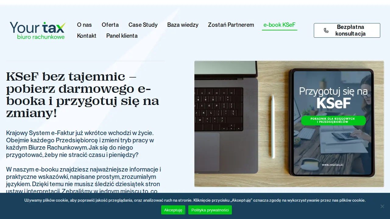Your Tax Biuro Rachunkowe Sp. z o.o. page