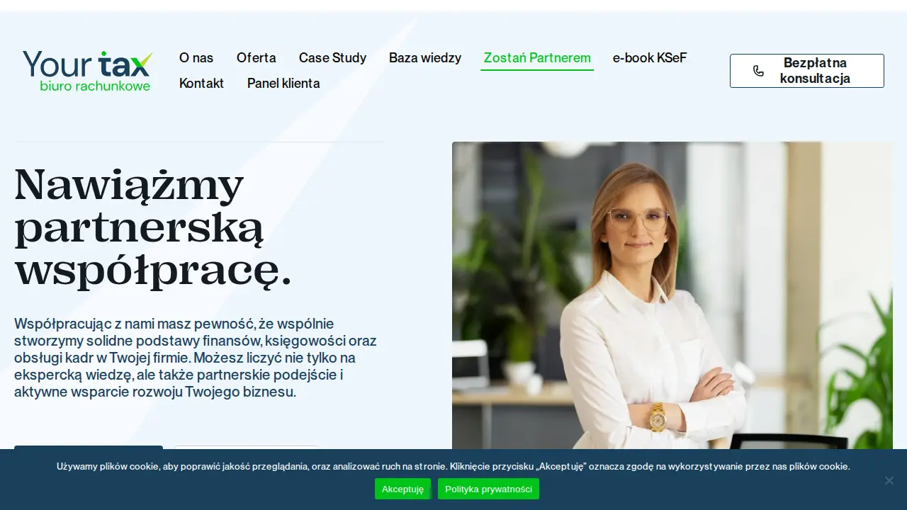 Your Tax Biuro Rachunkowe Sp. z o.o. page