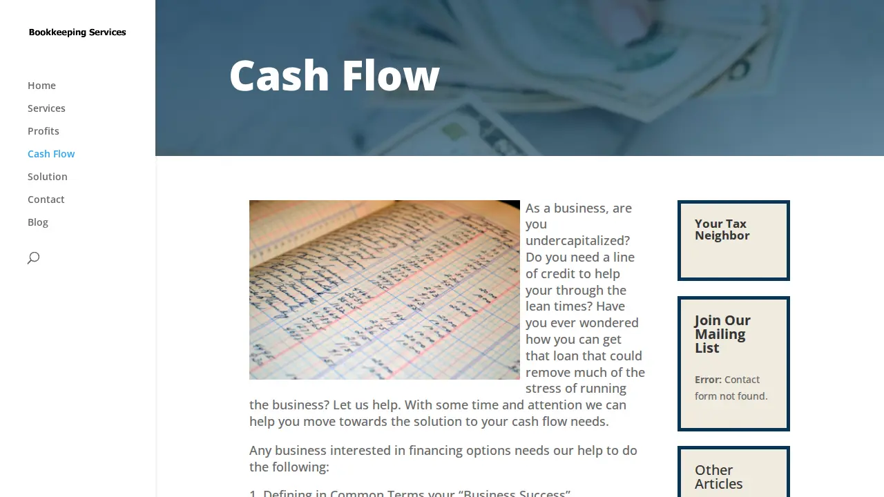 Your Tax Neighbor page