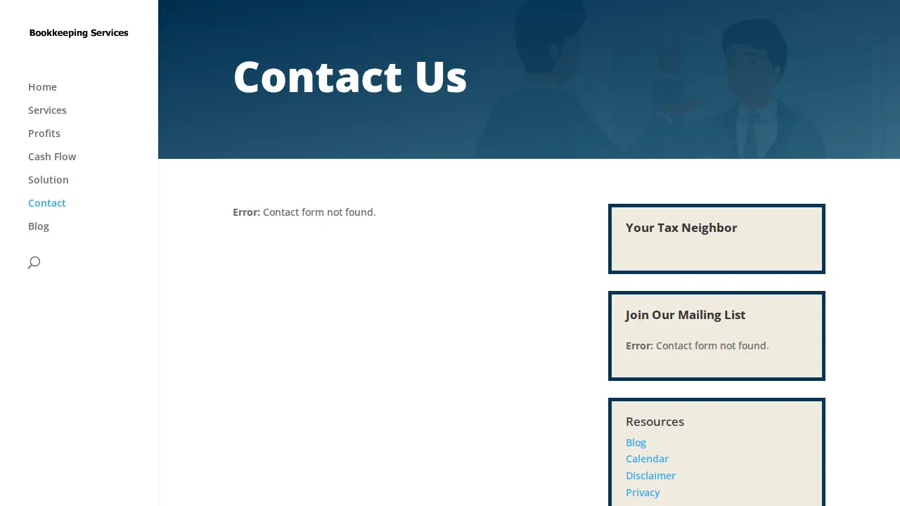 Your Tax Neighbor page