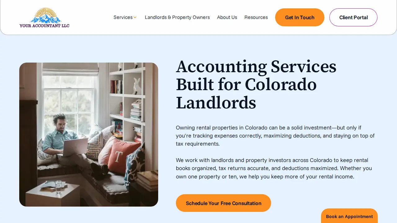 Your Accountant LLC page