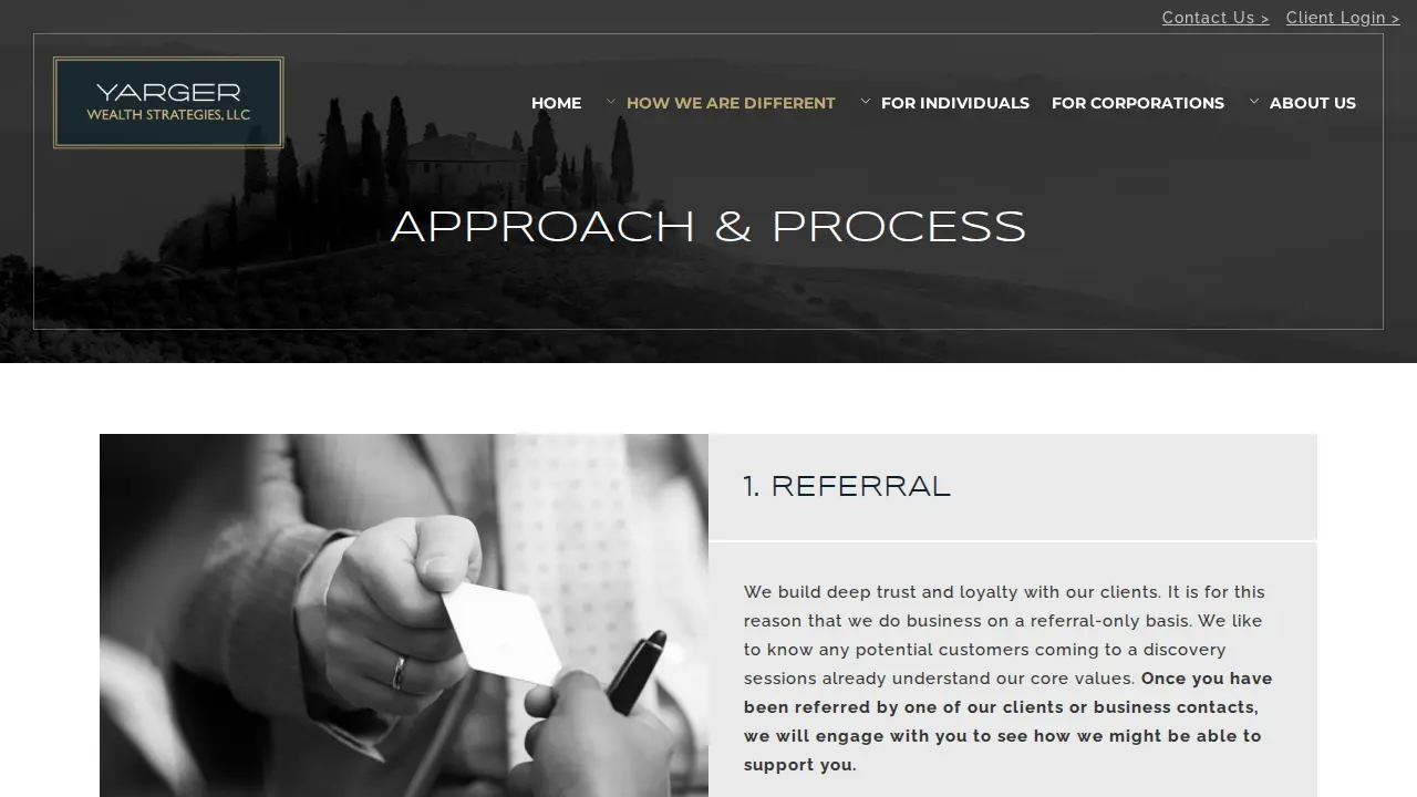 Yarger Wealth Strategies, LLC page