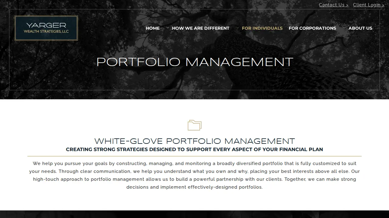 Yarger Wealth Strategies, LLC page