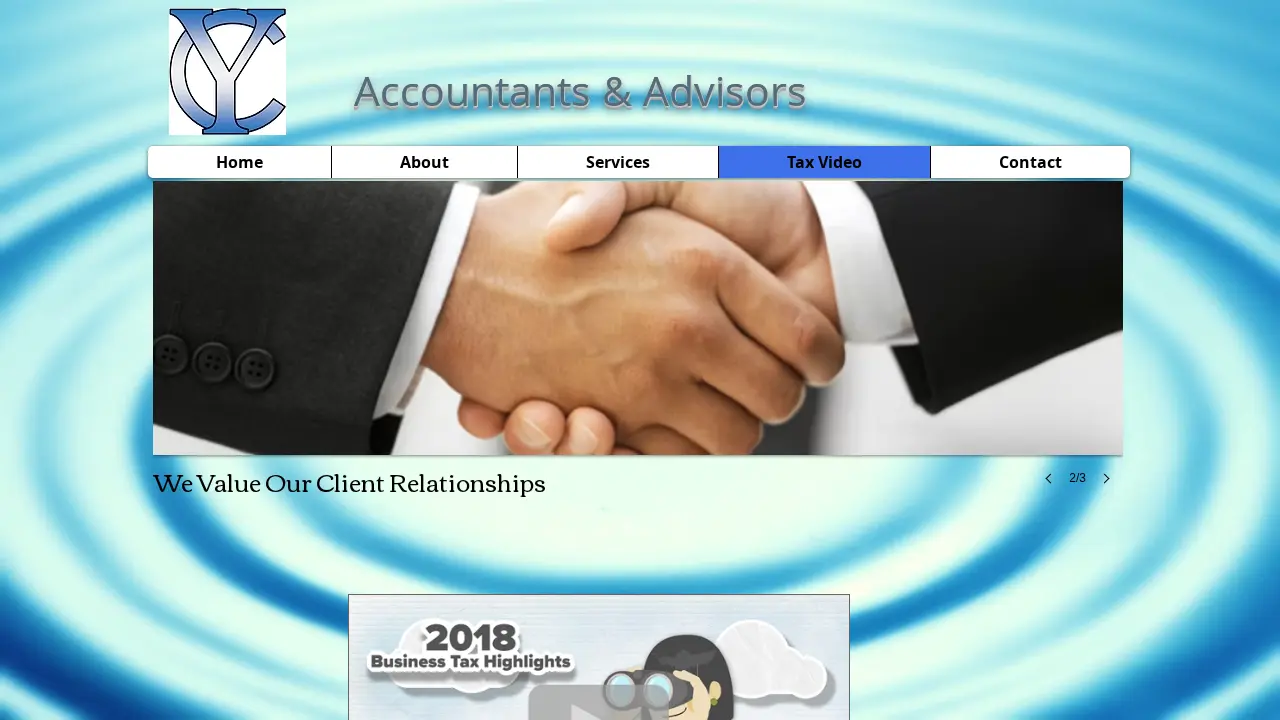 YC Accounting LLC page