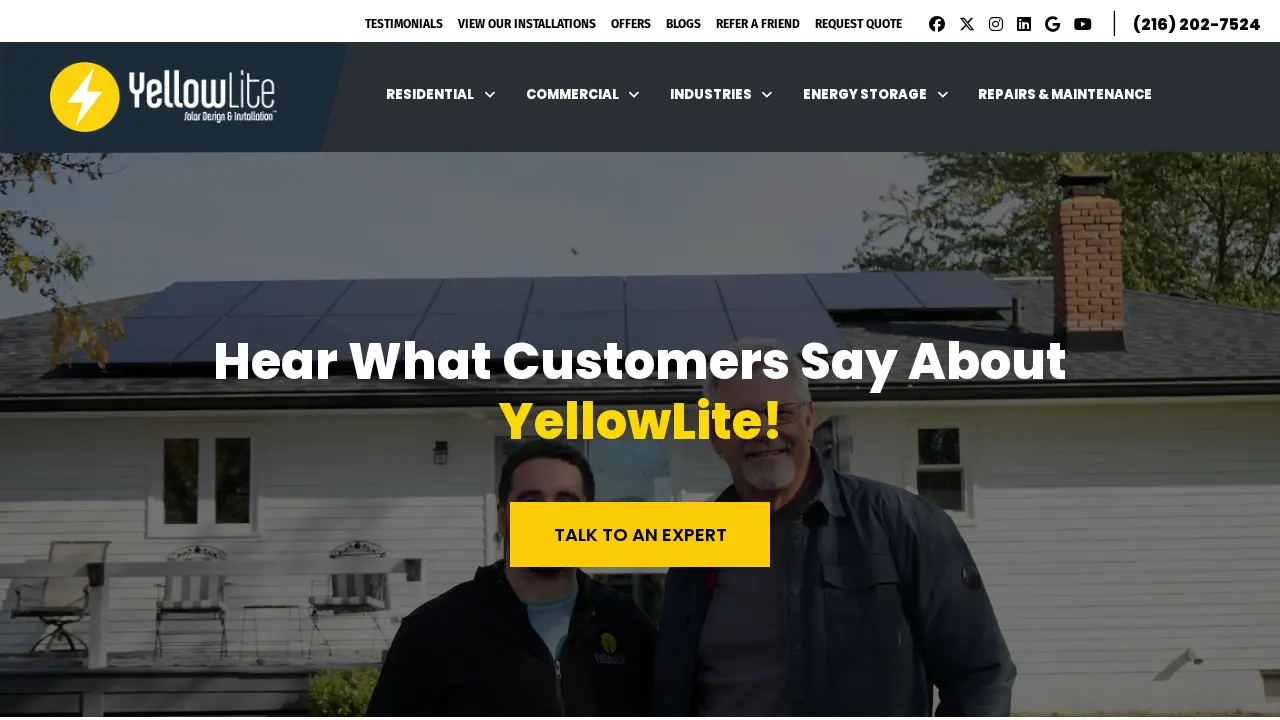 YellowLite - Solar Installers in Columbus, Ohio page