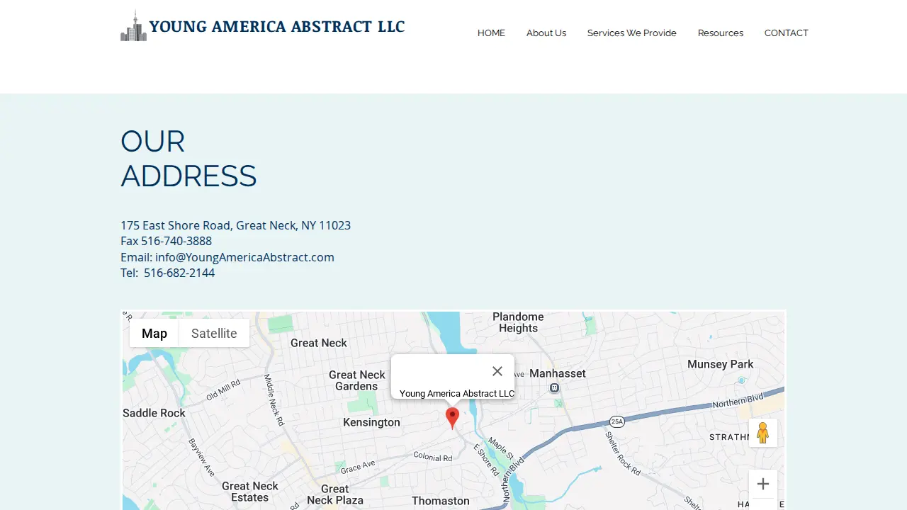 Young America Abstract page