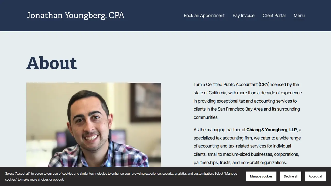 Jonathan Youngberg, CPA page