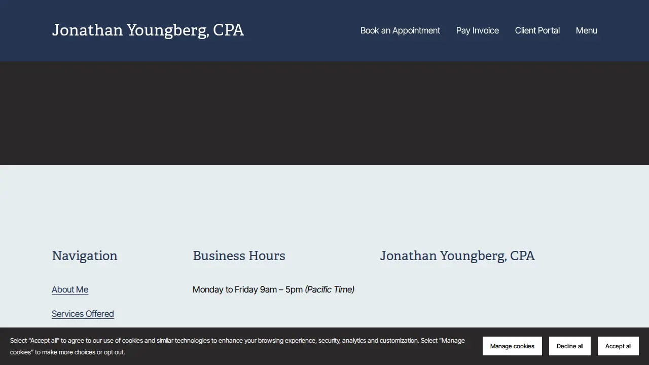 Jonathan Youngberg, CPA page