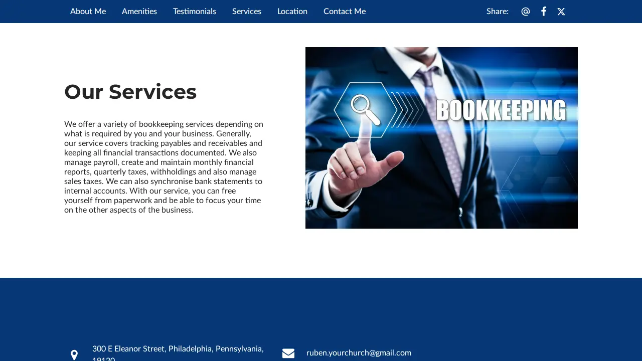 Your Church Efs Inc page