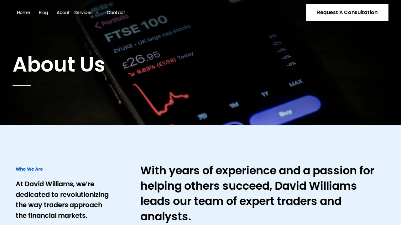 Your Business Partner page