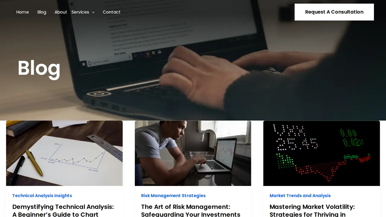Your Business Partner page