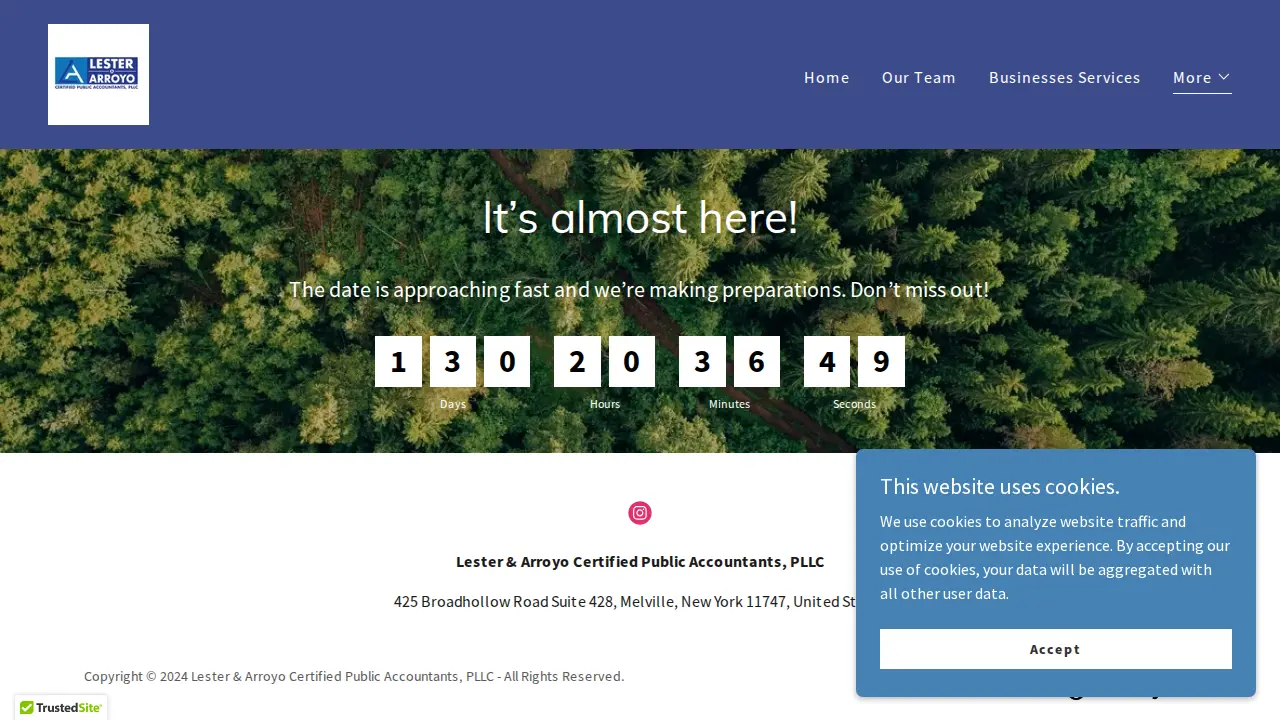 Lester & Arroyo Certified Public Accountants, PLLC page