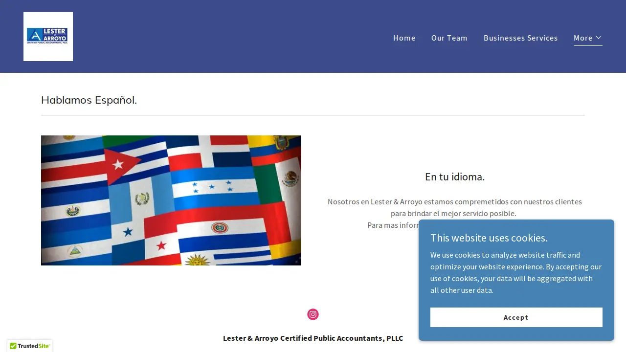 Lester & Arroyo Certified Public Accountants, PLLC page