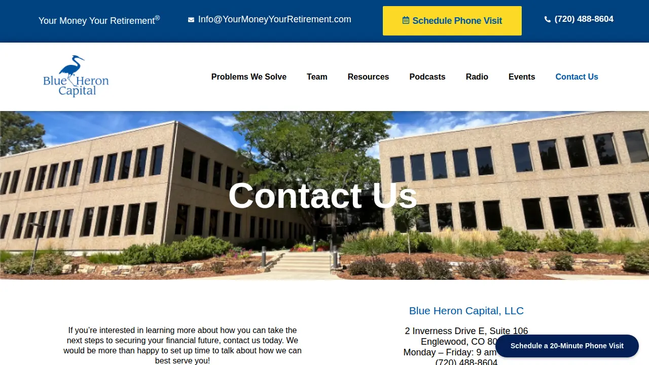Blue Heron Capital, LLC page