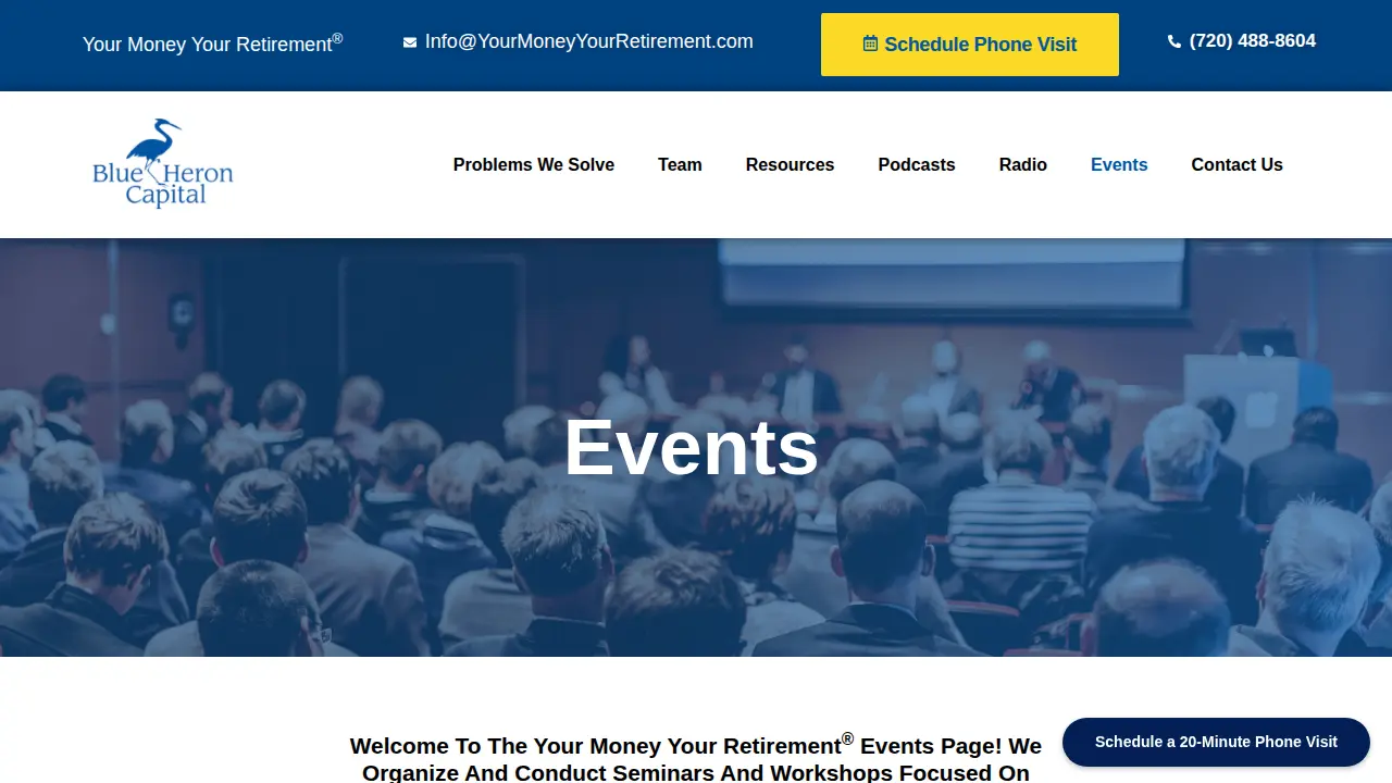Blue Heron Capital, LLC page