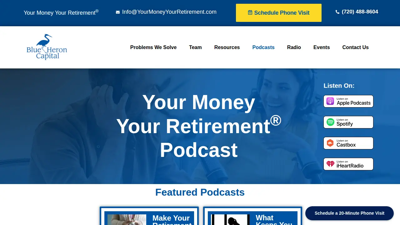 Blue Heron Capital, LLC page