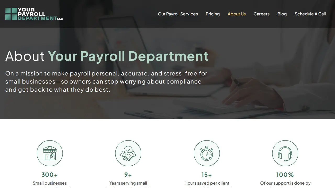 Your Payroll Department LLC page