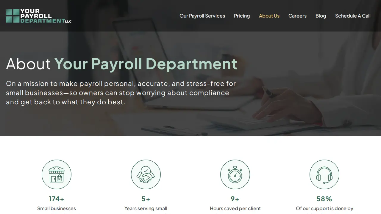 Your Payroll Department LLC page