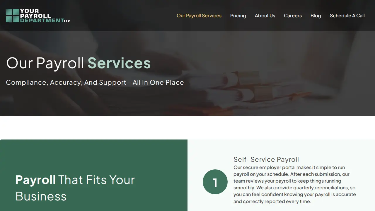 Your Payroll Department LLC page