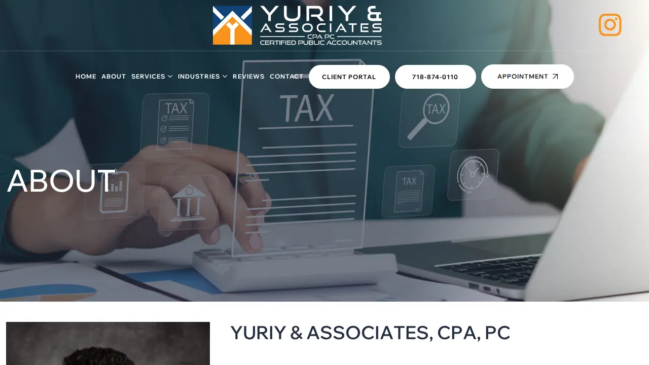 Yuriy & Associates CPA, PC page