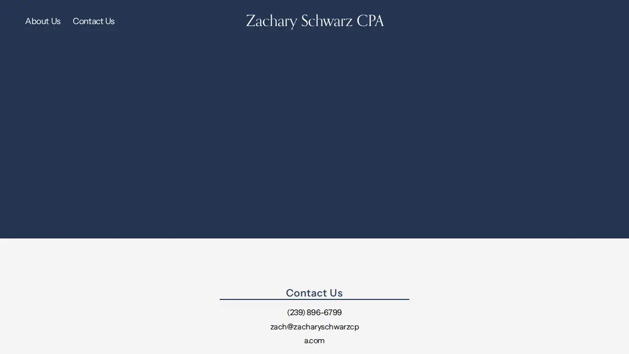 Zachary Schwarz CPA page
