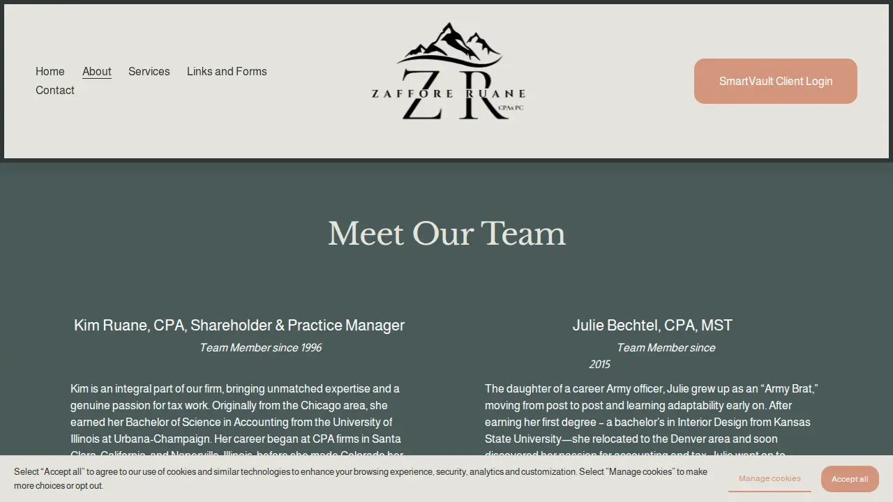Zaffore Ruane CPAs PC page