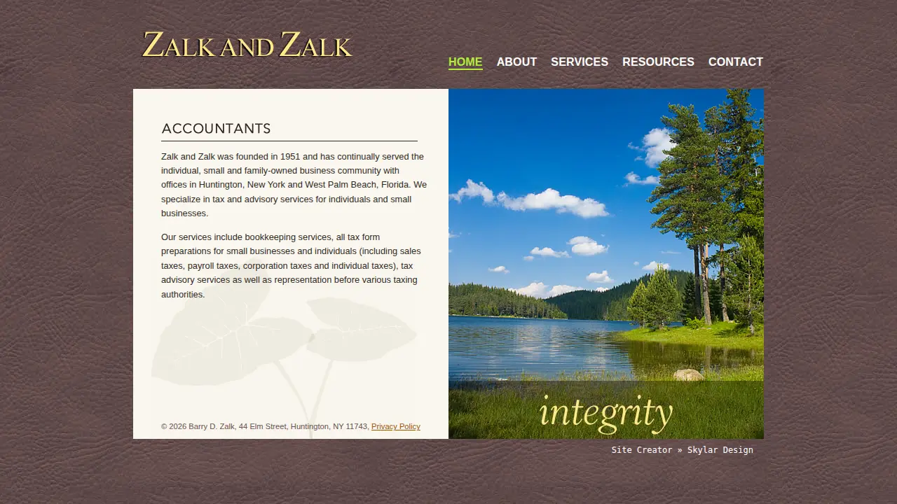Barry D. Zalk CPA