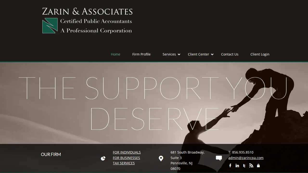 Zarin & Associates, CPA's page