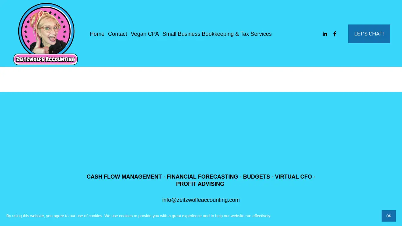 Zeitzwolfe Accounting page