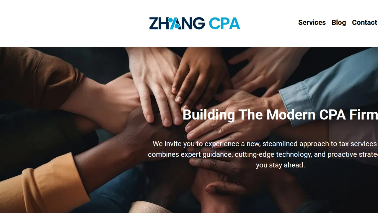 Zongyu Zhang, CPA page
