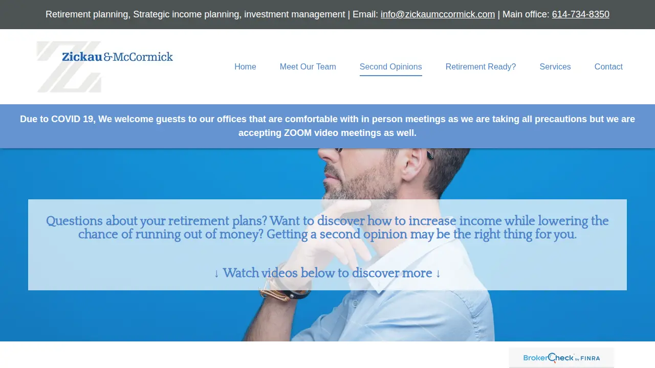 Zickau & McCormick LLC page