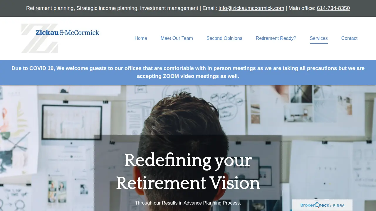 Zickau & McCormick LLC page