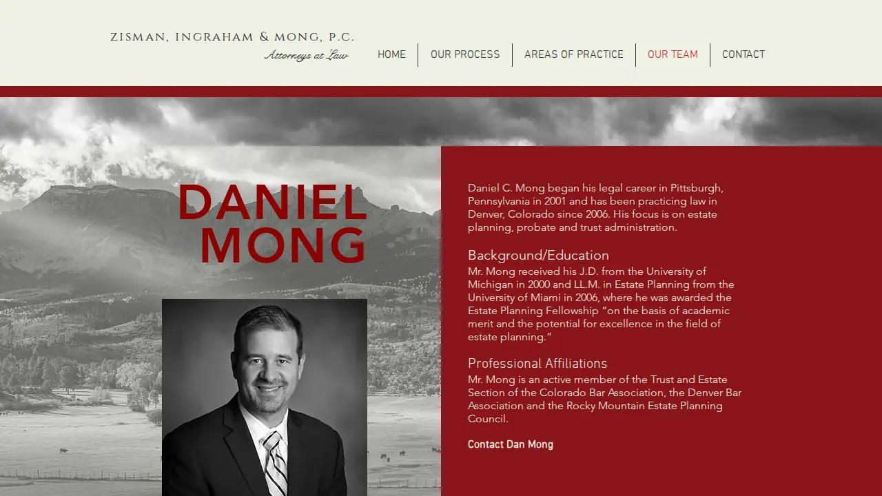 Zisman, Ingraham & Mong, P.C. page