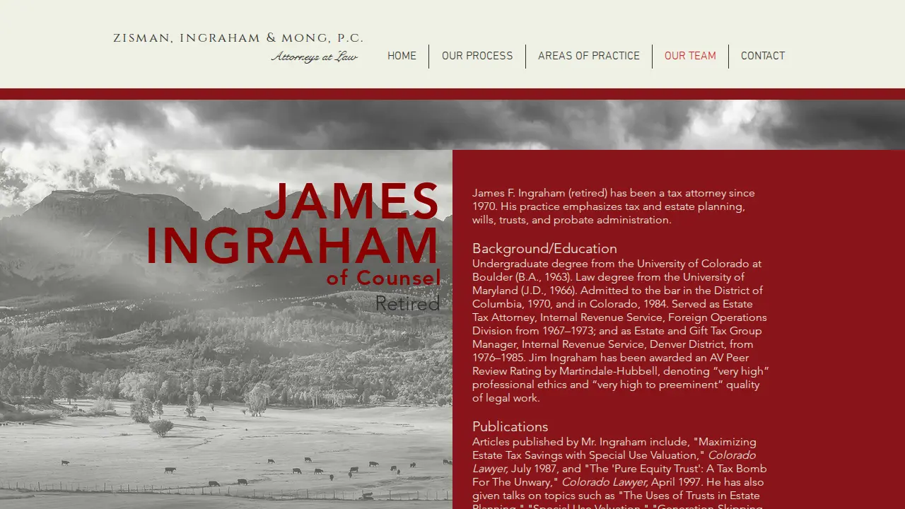 Zisman, Ingraham & Mong, P.C. page