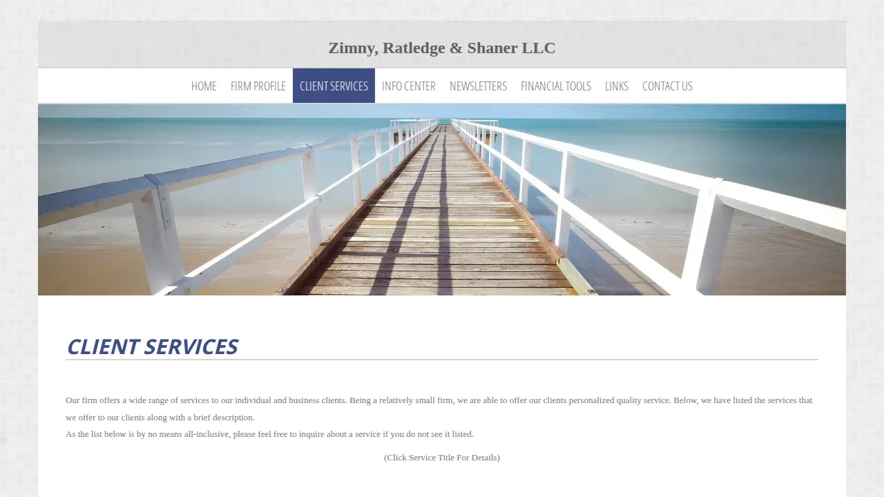 Zimny & Associates page