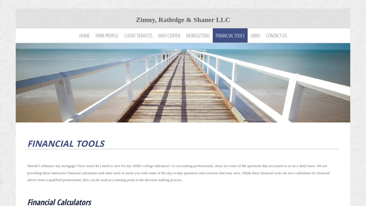 Zimny & Associates page