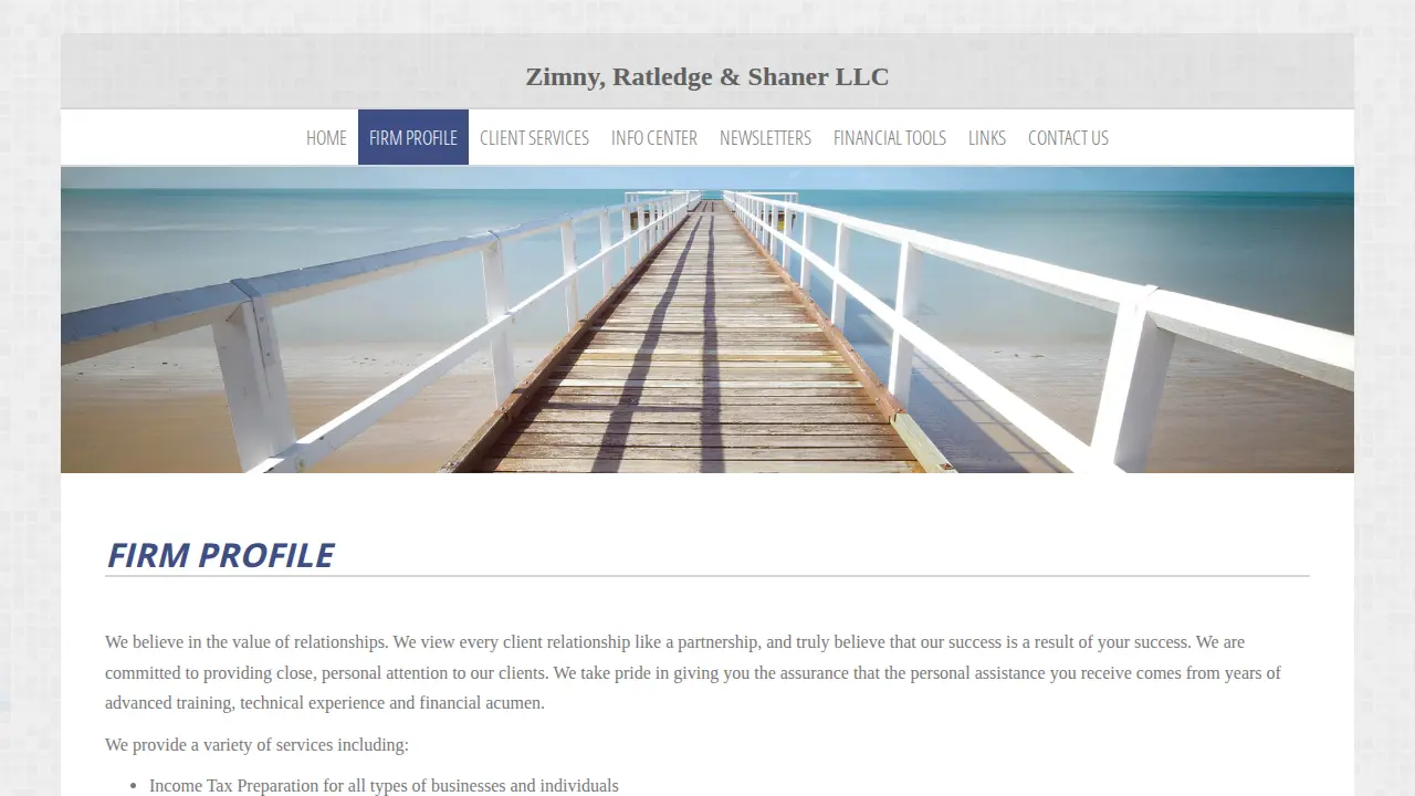 Zimny & Associates page