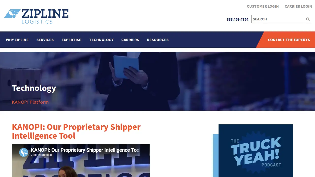 Zipline Logistics LLC page