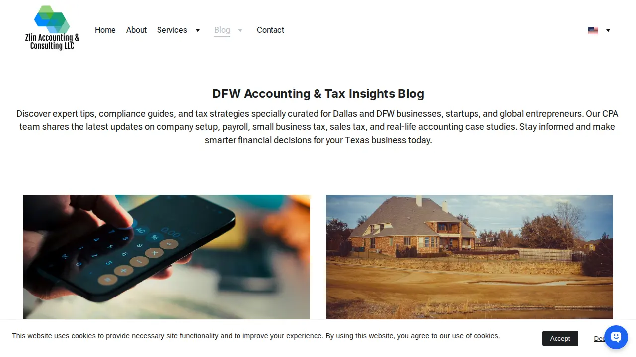 Zlin CPA page