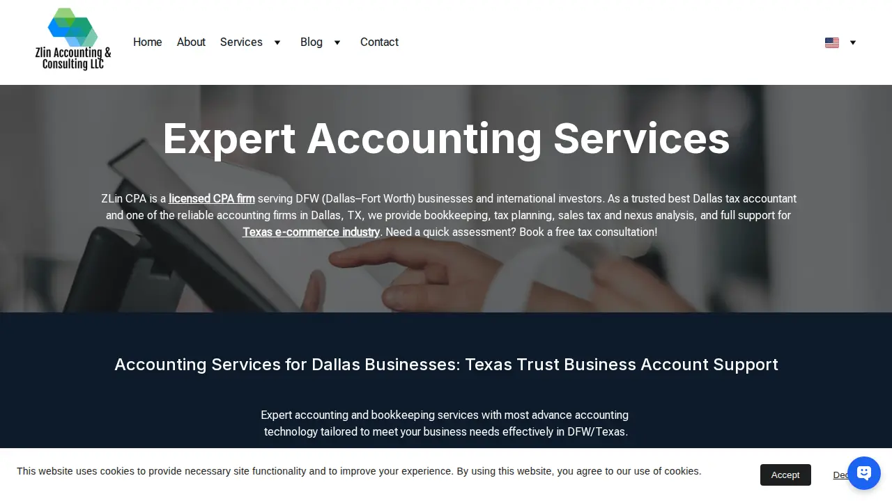 Zlin CPA page
