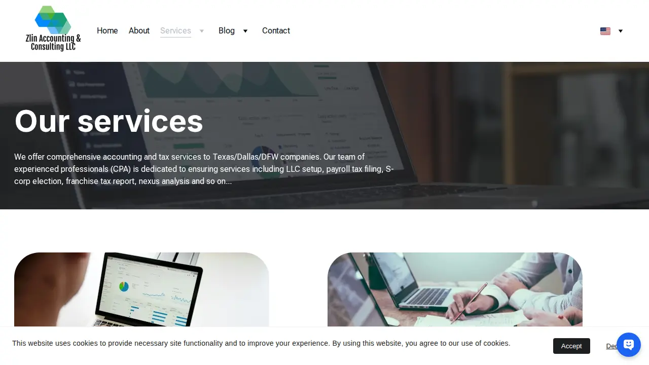 Zlin CPA page