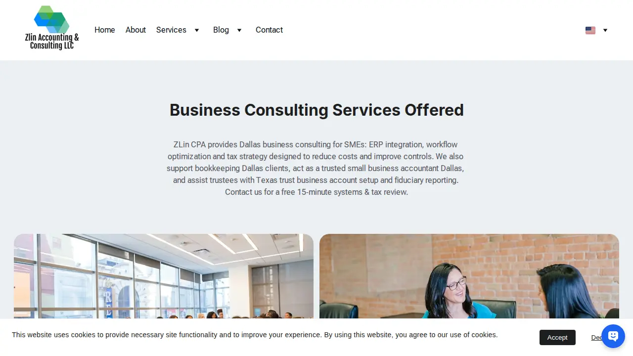 Zlin CPA page