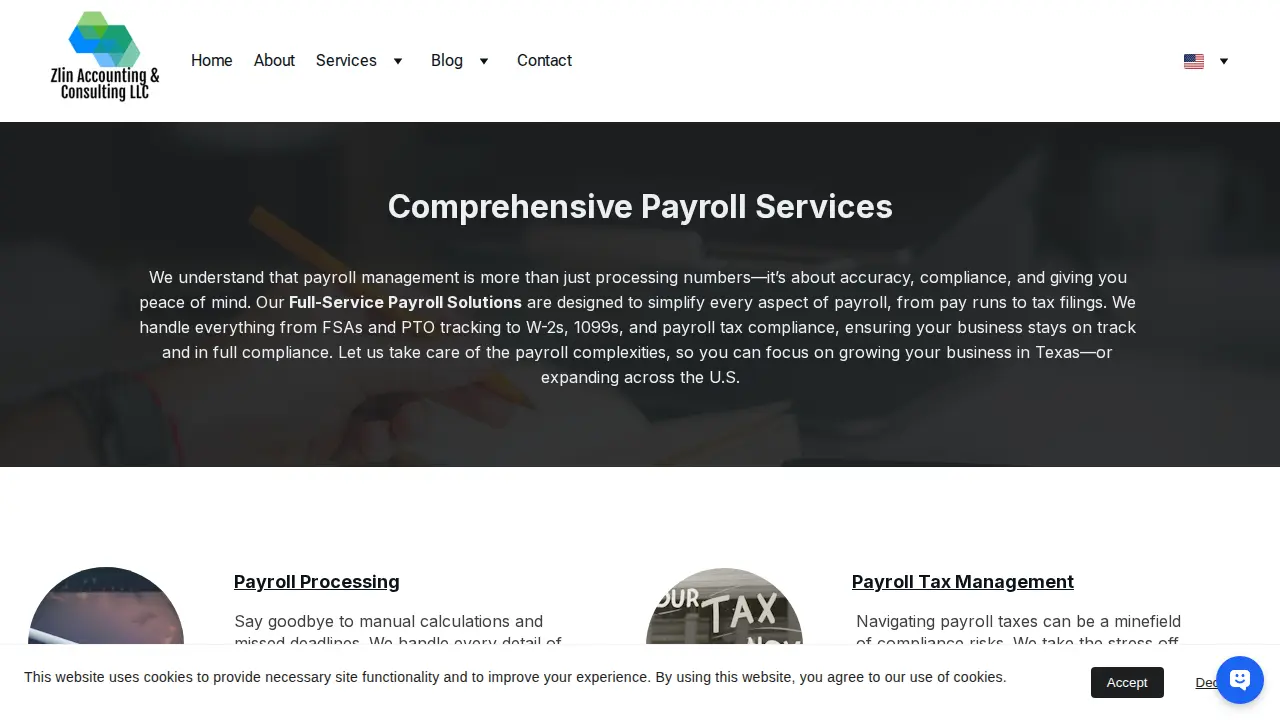 Zlin CPA page