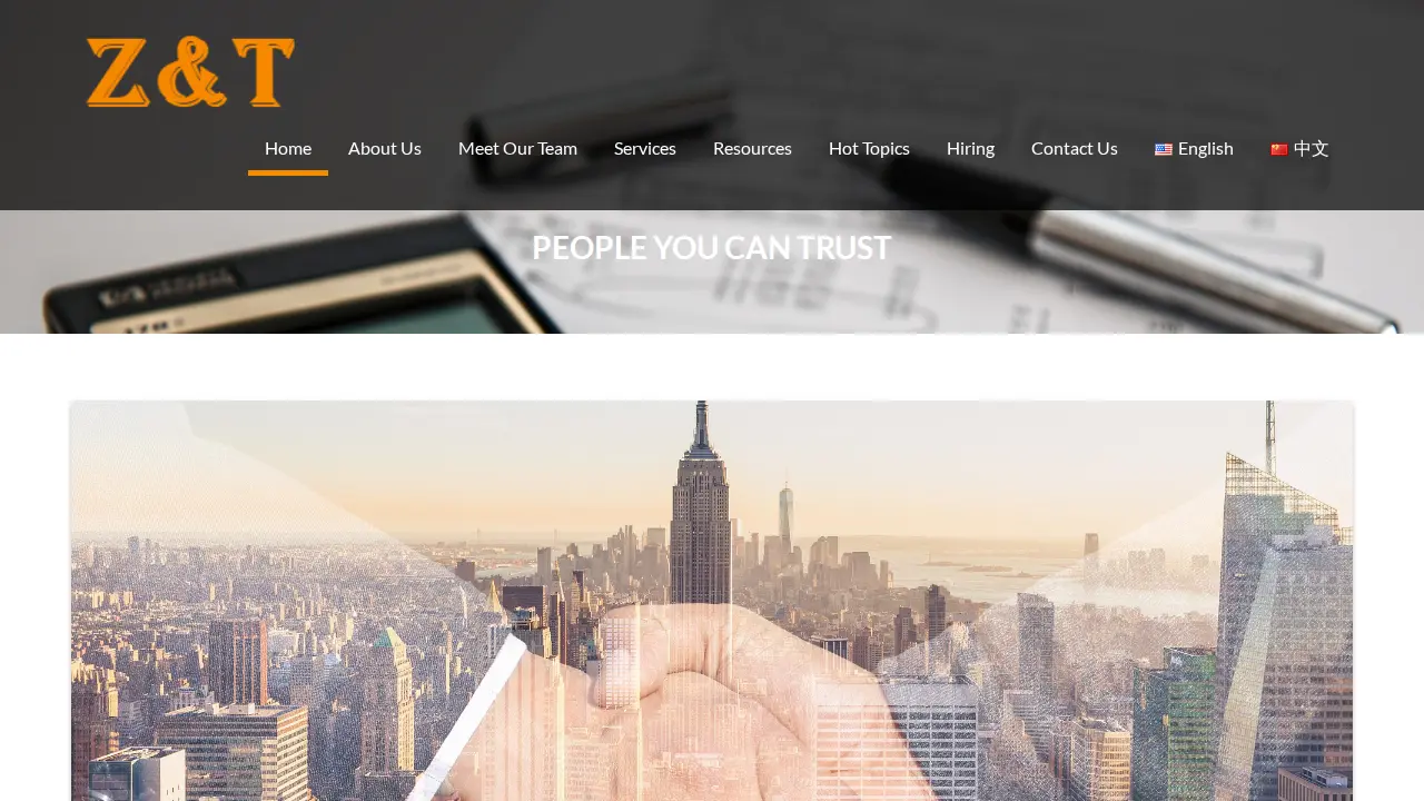 Zhou & Tan CPAs LLP page