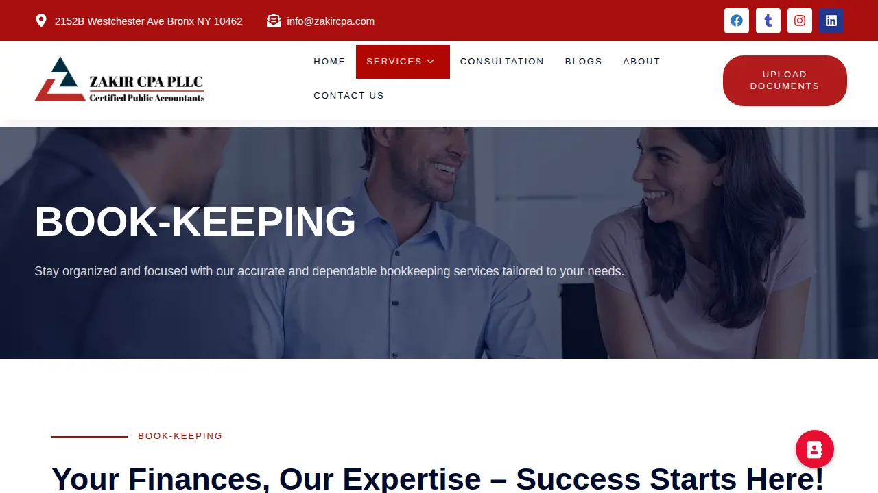 ZAKIR CPA, PLLC page