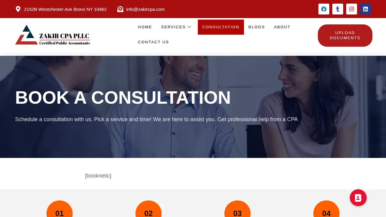 ZAKIR CPA, PLLC page