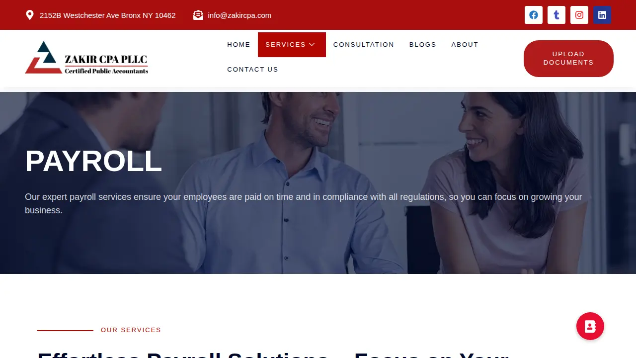 ZAKIR CPA, PLLC page
