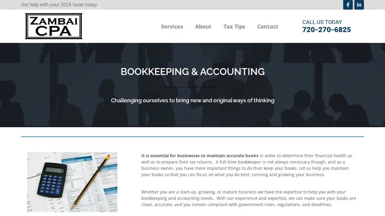 Zambai CPA page