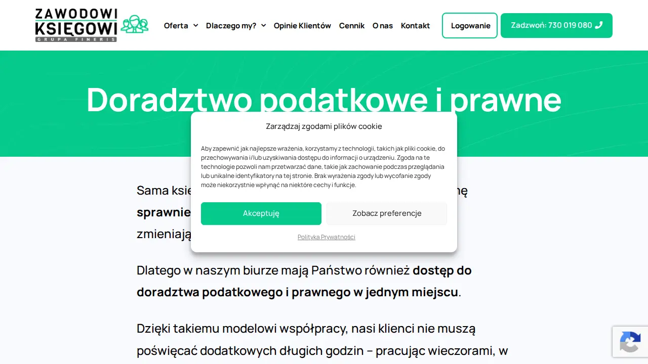 Zawodowi Księgowi (Grupa Fineris) page