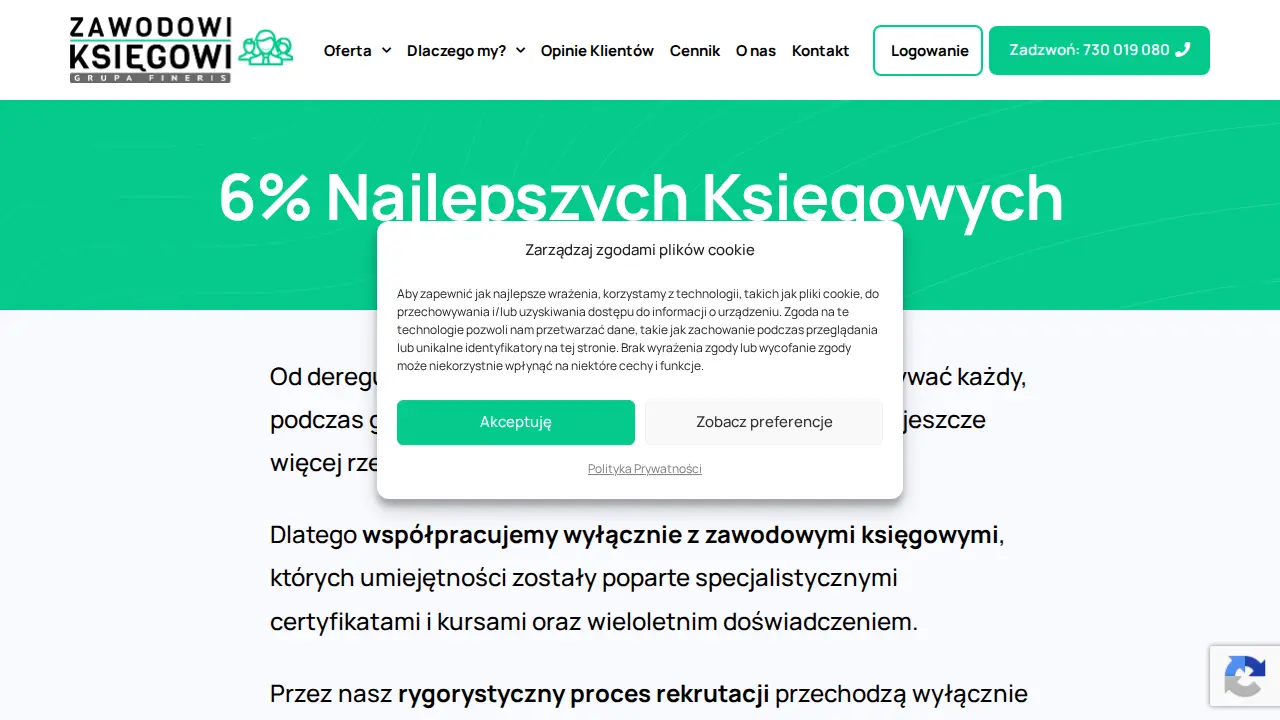 Zawodowi Księgowi (Grupa Fineris) page